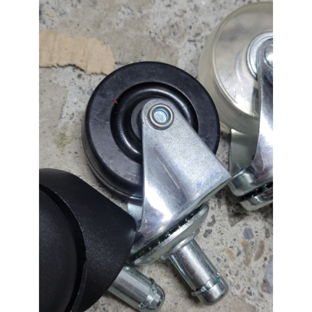 ✨金星車輪✨辦公椅專用輪 11×22有彈性橡膠輪 靜音輪 耐用 輪子 車輪 手推車輪子 推車車輪 堅固 耐重-細節圖3