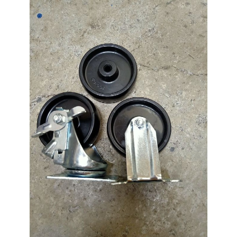 ✨金星車輪✨4英吋美式輪 烏龜車專用輪 E型孔位 耐用 堅固 品質優良 台灣製造 有實體店面-細節圖4