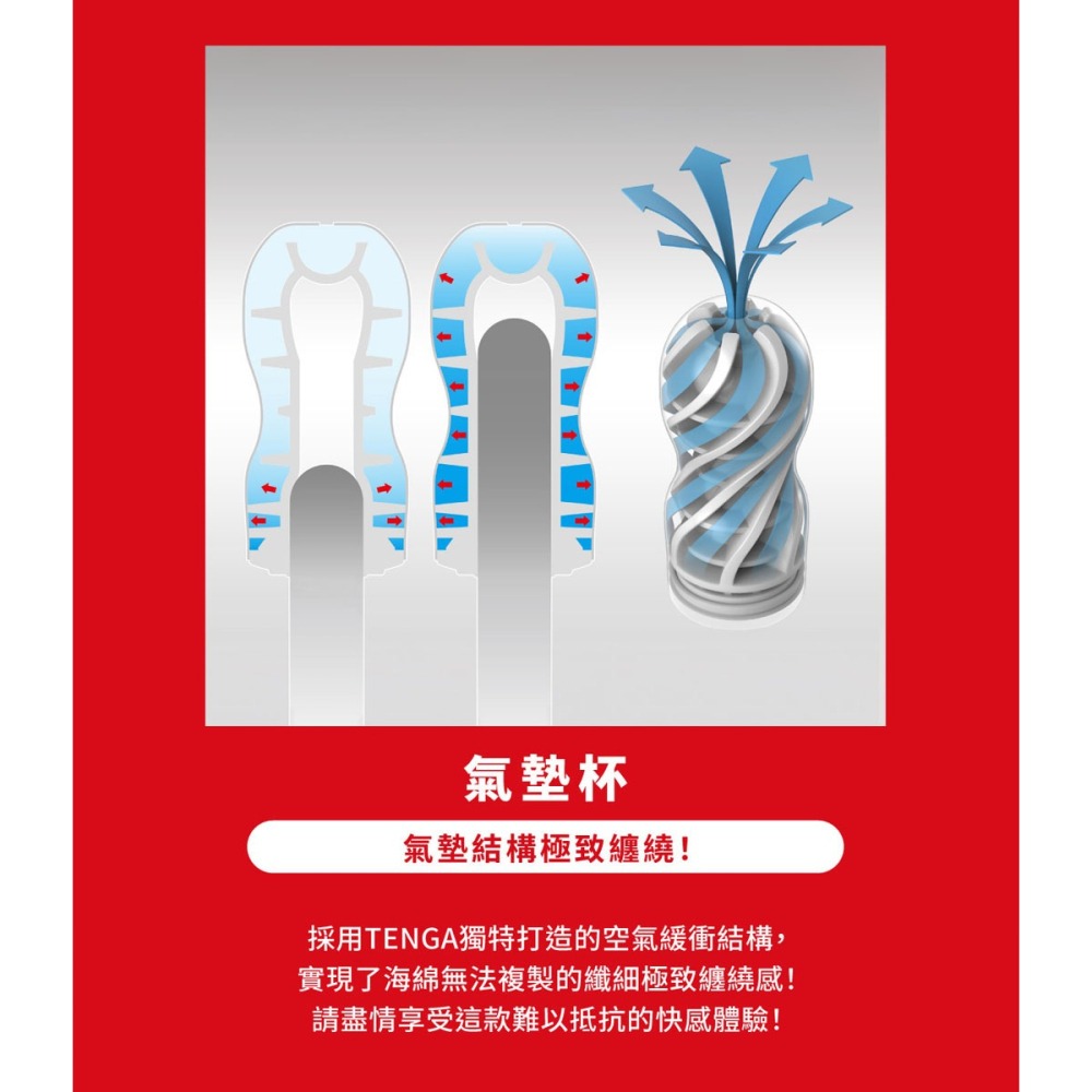 【官方直營】TENGA CUP 氣墊杯 飛機杯 成人用品 拋棄式 真空 吸吮 包覆 刺激 現貨-細節圖3