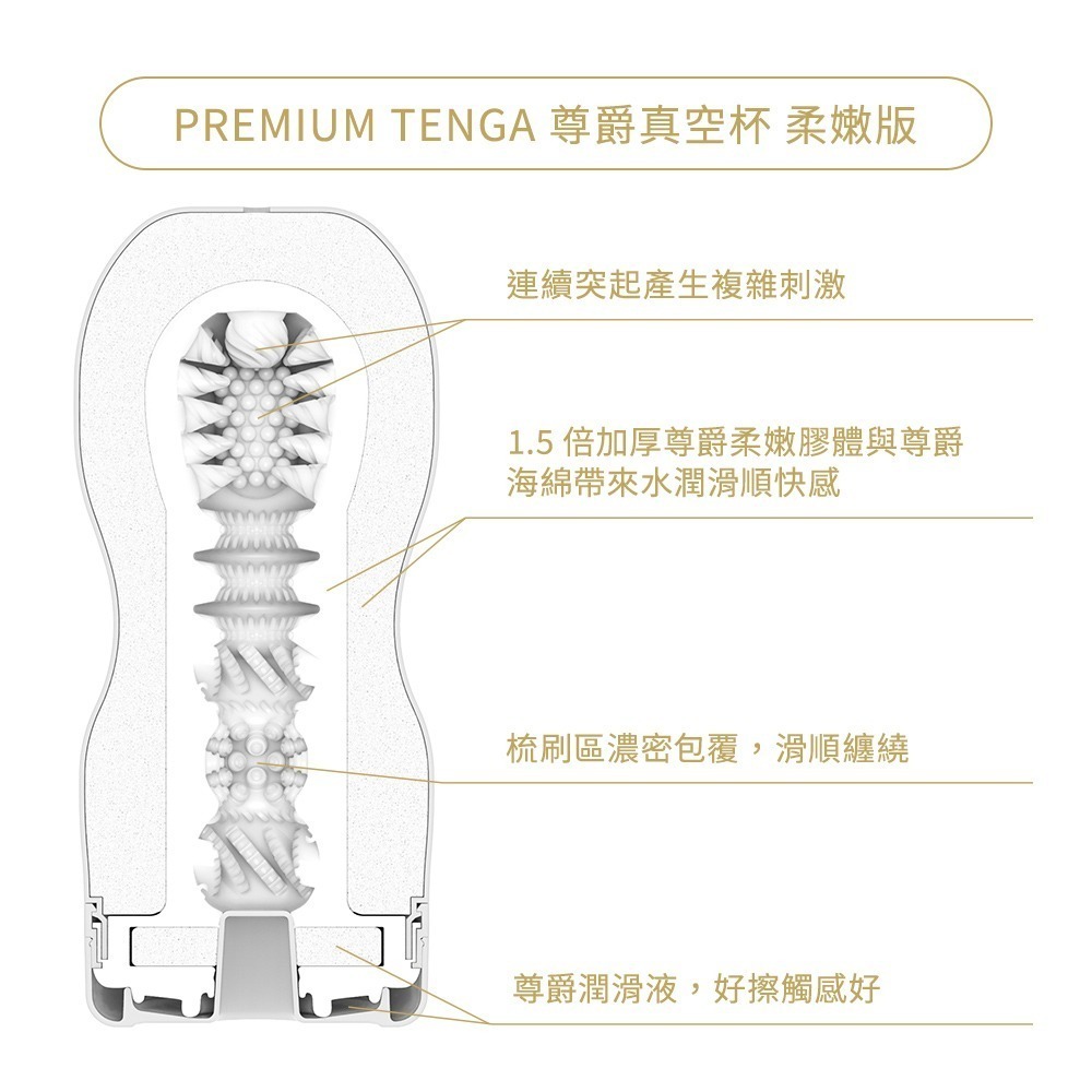 【官方直營】TENGA CUP 尊爵真空杯 飛機杯 成人用品 情趣 真空 吸吮 增厚 現貨 隱密出貨-細節圖6