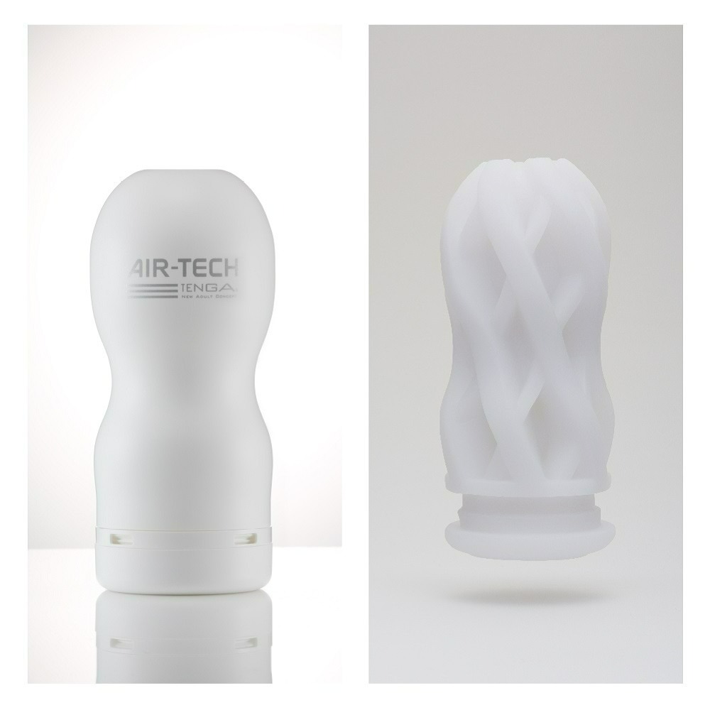 【TENGA官方直營】TENGA AIR-TECH 氣炫杯 柔軟白 成人用品 飛機杯-細節圖2