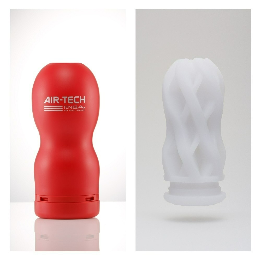 【TENGA官方直營】TENGA AIR-TECH 氣炫杯 經典紅 成人用品 飛機杯-細節圖2