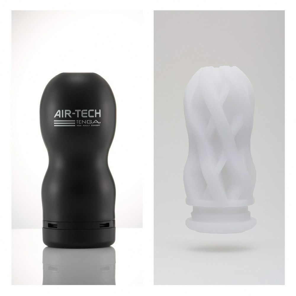 【TENGA官方直營】TENGA AIR-TECH 氣炫杯 堅毅黑 成人用品 飛機杯-細節圖2