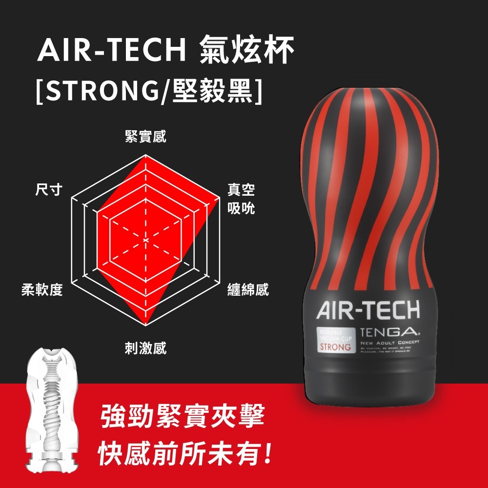 【官方直營】TENGA AIR-TECH 氣炫杯 飛機杯 成人用品 重複使用 真空 吸吮 現貨 隱密包裝 增厚-細節圖4