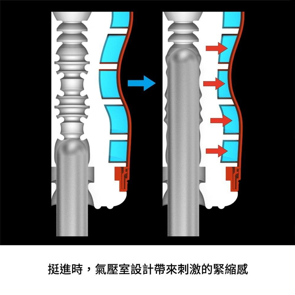 【TENGA官方直營】TENGA AIR-TECH Fit 巔峰氣炫杯 堅毅黑 成人用品 飛機杯-細節圖5