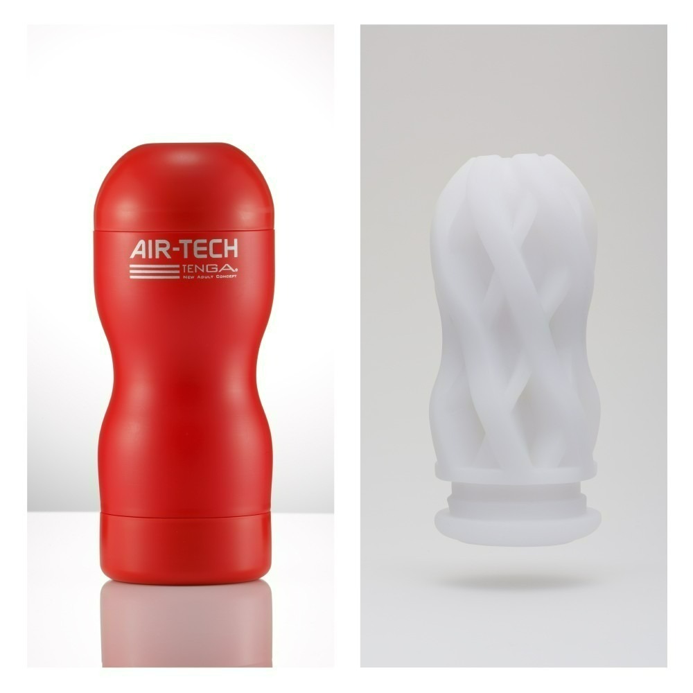 【TENGA官方直營】TENGA AIR-TECH 氣炫杯VC 經典紅 成人用品 飛機杯-細節圖2