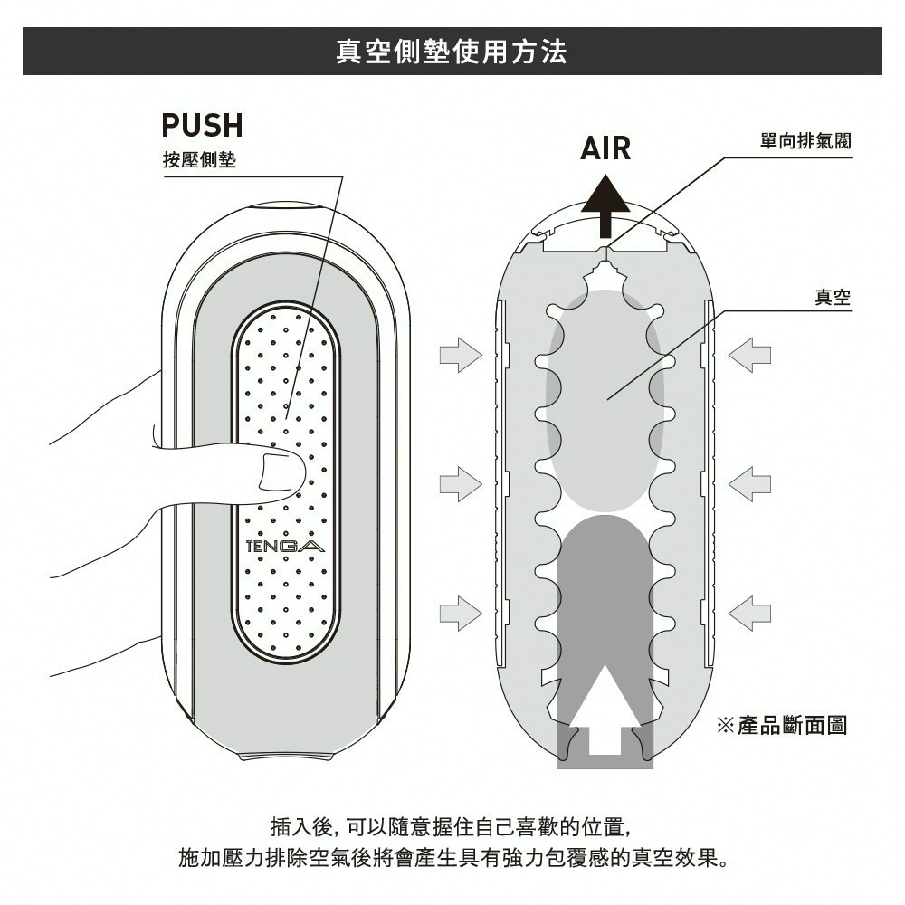 【TENGA官方直營】TENGA FLIP 0 (ZERO) EV 震動型 細緻白 成人用品 飛機杯-細節圖9