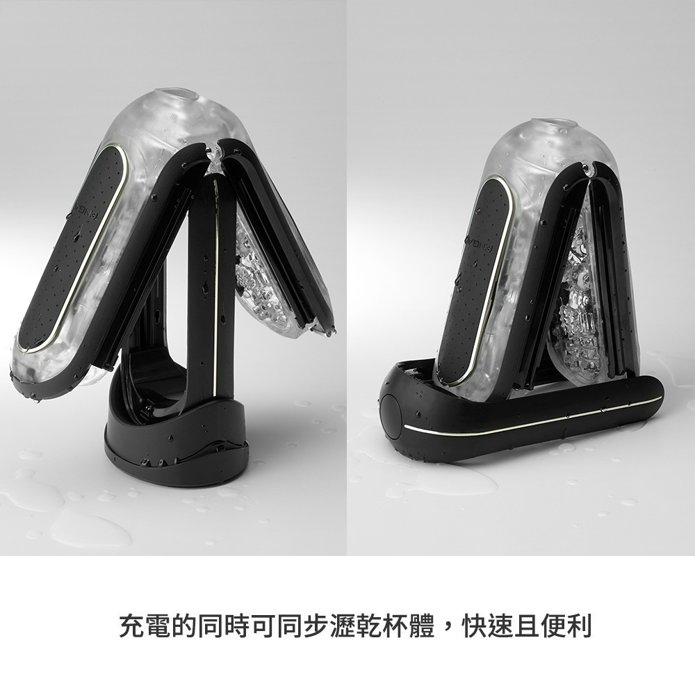 【TENGA官方直營】TENGA FLIP 0 (ZERO) EV 震動型 高彈黑 成人用品 飛機杯-細節圖5