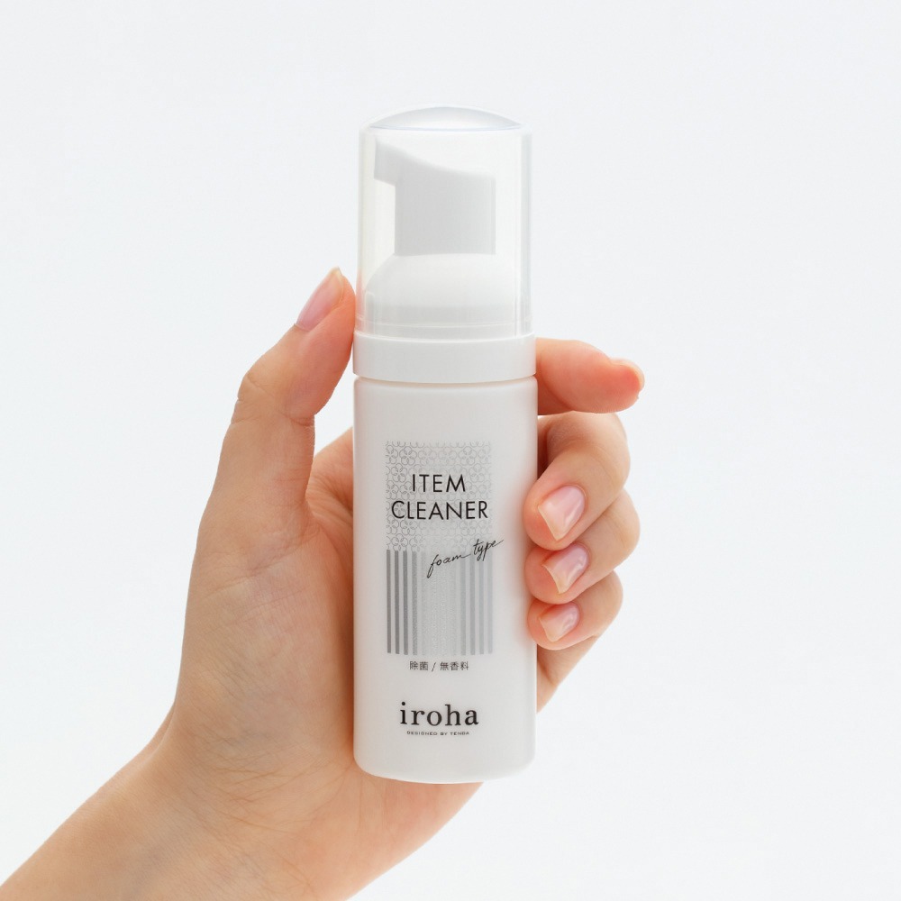 【官方直營】日本 iroha ITEM CLEANER 泡沫式用具清潔保養劑 情趣用品 成人用品 按摩棒 清潔-細節圖3