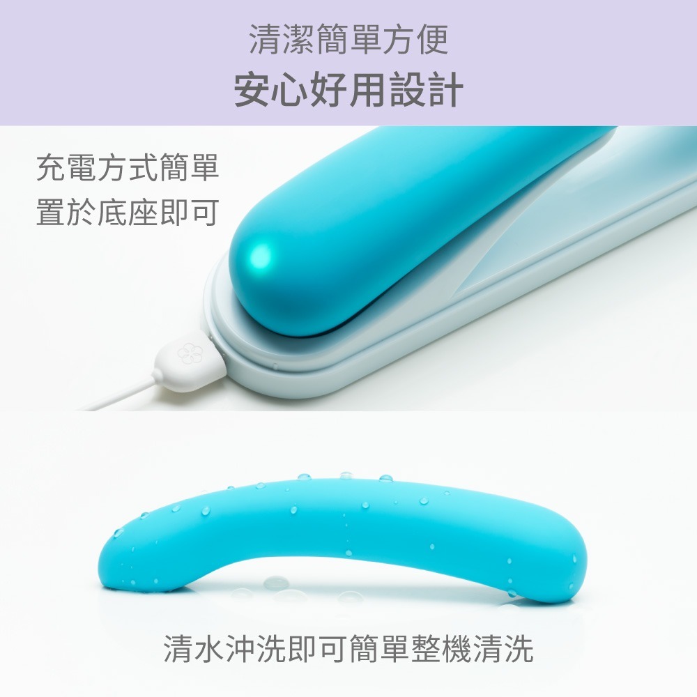 【iroha官方直營】日本 iroha FIT+ 潮汐 [AONAMI/青波] 按摩棒 自慰棒 可動 多頻震動-細節圖6