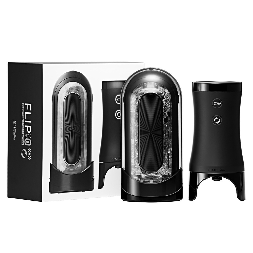 【官方直營】FLIP 0 (ZERO) 勁炫黑&旋轉震動器 飛機杯 成人用品 自慰杯 情趣玩具 現貨 多頻 隱密包裝-細節圖6