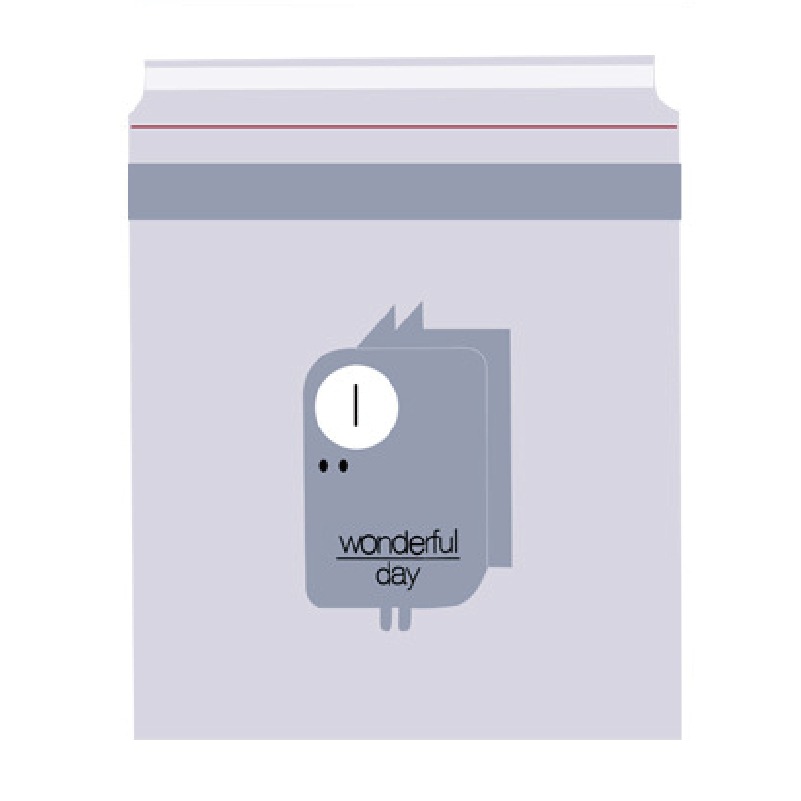 紫色｜黏貼垃圾袋｜1包/15入