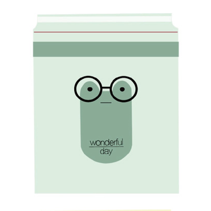 綠色｜黏貼垃圾袋｜1包/15入