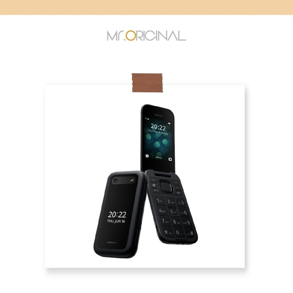 【贈Micro充電線+手機螺旋傳輸線套】Nokia 2660 Flip 4G 經典摺疊機 (48MB/128MB)-細節圖4
