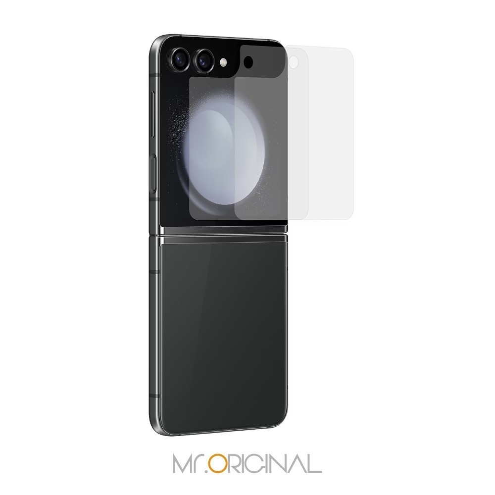 Samsung 三星 原廠盒裝 Galaxy Z Flip5 封面螢幕保護貼【內附原廠2片保護貼】UF731C-細節圖4