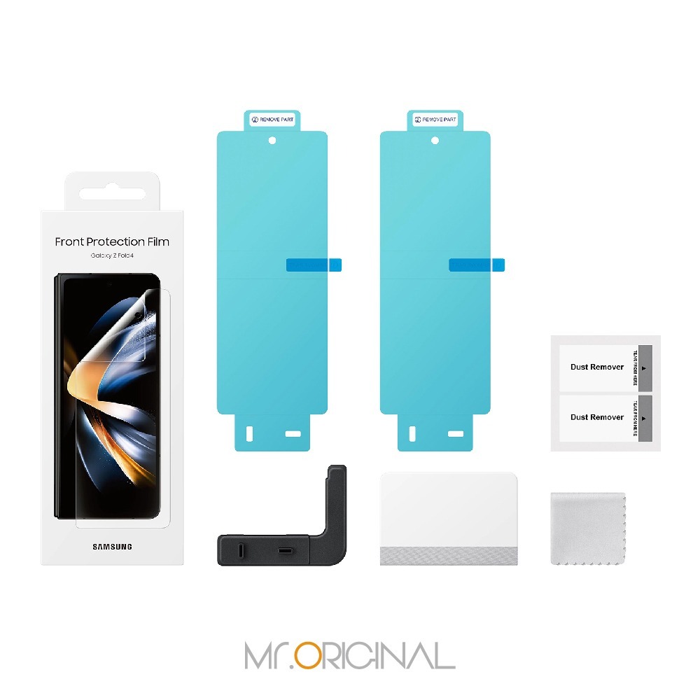 Samsung 三星 台灣原廠盒裝 Galaxy Z Fold4 封面螢幕保護貼【內附原廠2片保護貼】UF93P-細節圖4