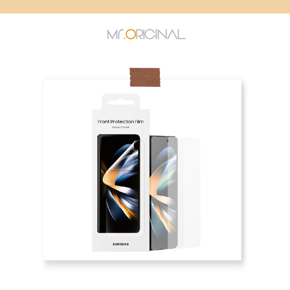 SAMSUNG Galaxy Z Fold4 原廠封面螢幕保護貼-透明-細節圖5