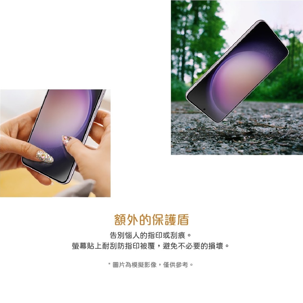Samsung 三星 原廠盒裝 Galaxy S23+ 螢幕保護貼【內附原廠2片保護貼】US916-細節圖5