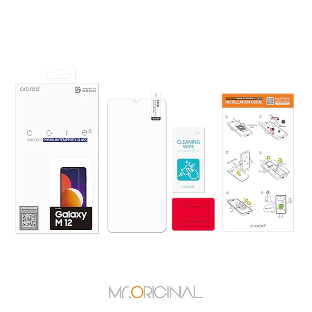 SAMSUNG Galaxy M12 KDLab 9H 原廠鋼化玻璃螢幕保護貼-細節圖4