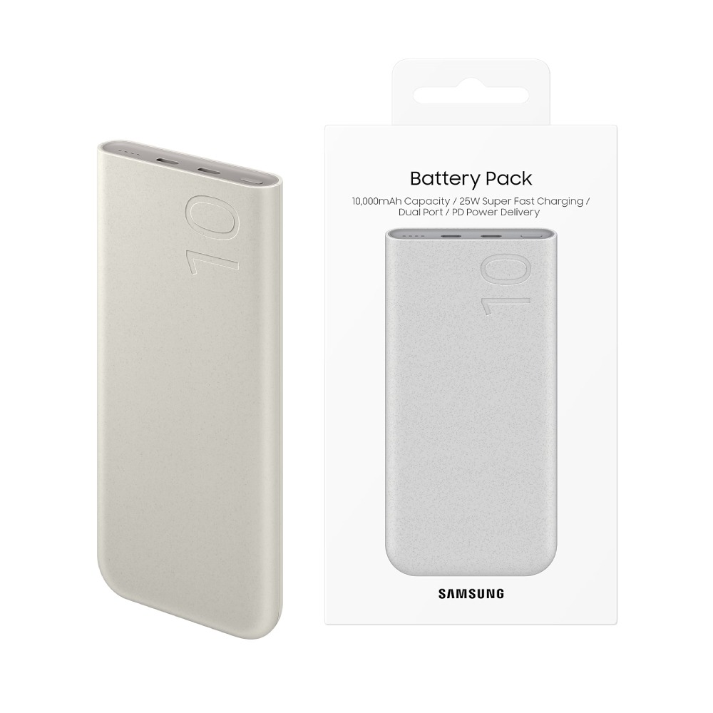 SAMSUNG 原廠盒裝 10,000mAh 雙向閃充行動電源【25W 超快充】EB-P3400-細節圖2