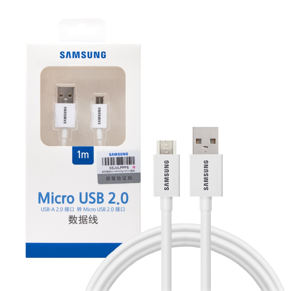 SAMSUNG 原廠盒裝 Micro USB 充電傳輸線【1M ,白色】UB2110W-細節圖2