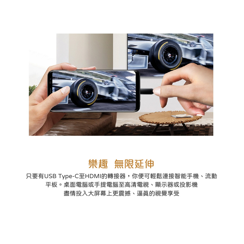 SAMSUNG Type C to HDMI 原廠轉接器 EE-HG950 (盒裝)-細節圖8