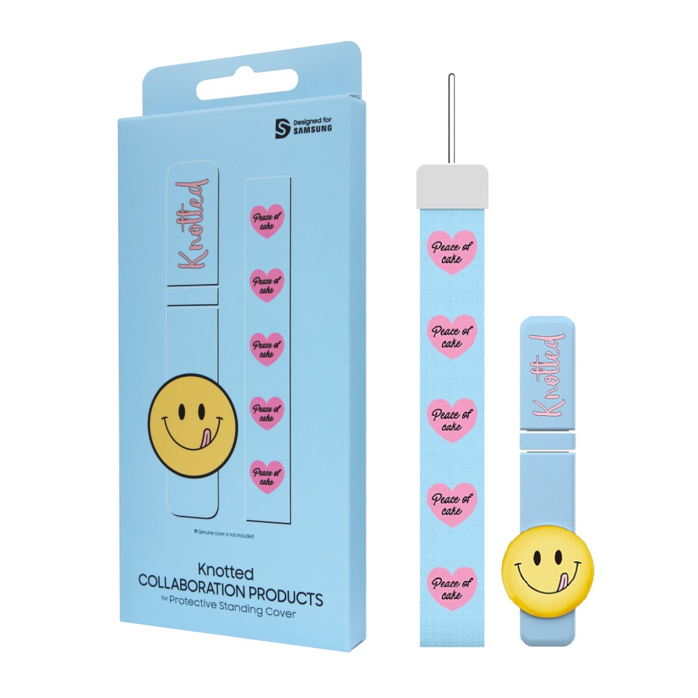 Samsung 三星 台灣原廠盒裝 Knotted 聯名支架【適用 Galaxy S22系列 立架式保護背蓋】-細節圖2