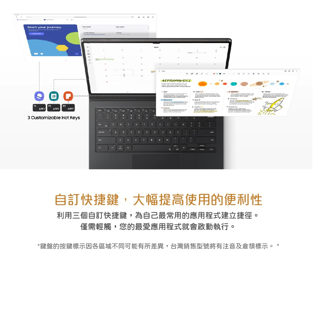 SAMSUNG 原廠 Galaxy Tab S8 Ultra 書本式鍵盤皮套 - 黑 (EF-DX900)-細節圖10