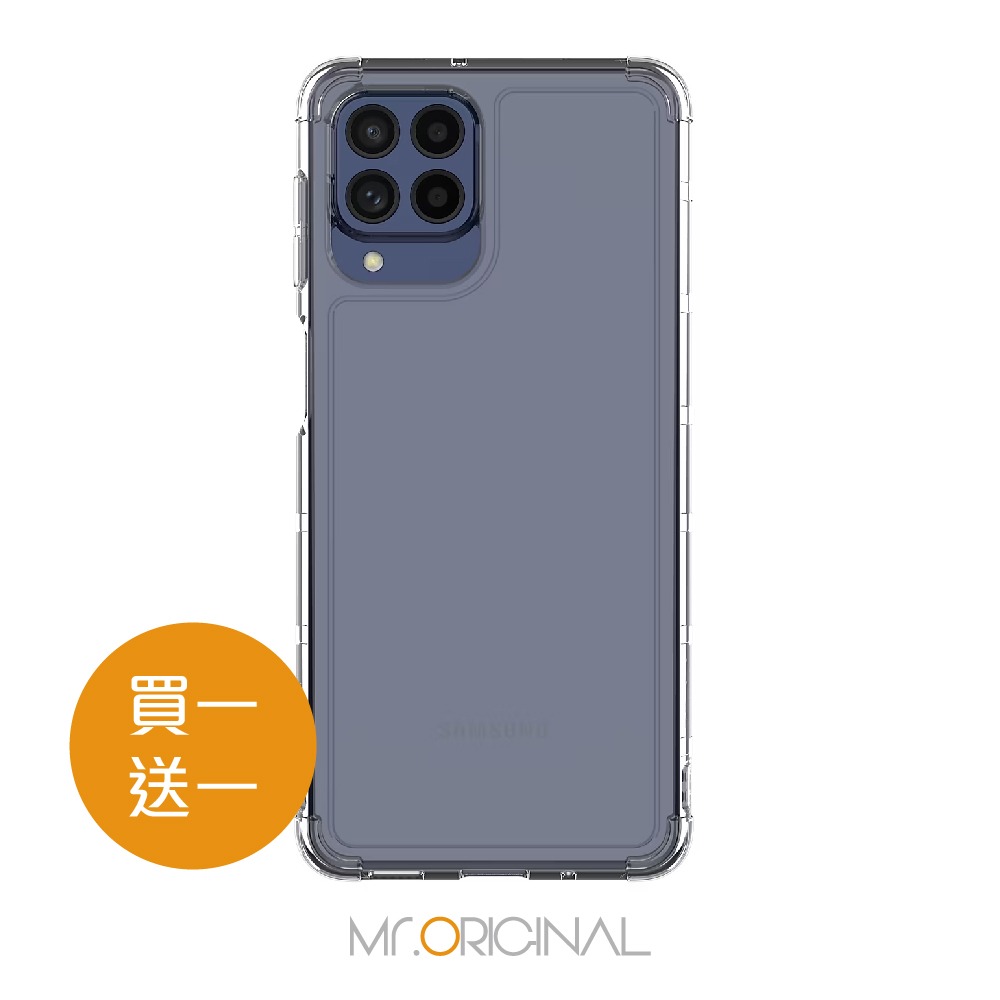 【買一送一】SAMSUNG Galaxy M53 5G 原廠輕薄防護背蓋-透明 (araree聯名)-細節圖5