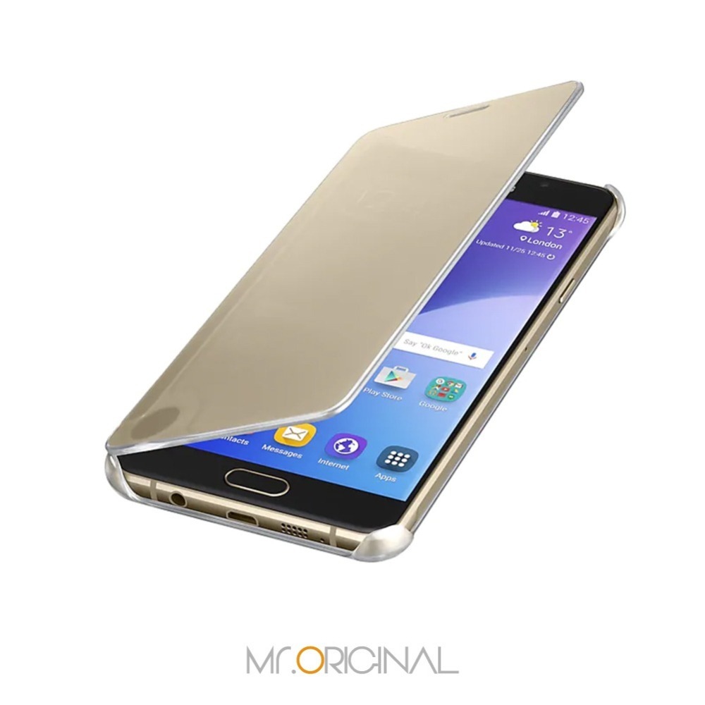 SAMSUNG GALAXY A7 (2016 年新版) Clear View 原廠全透視感應皮套 (盒裝)-細節圖6