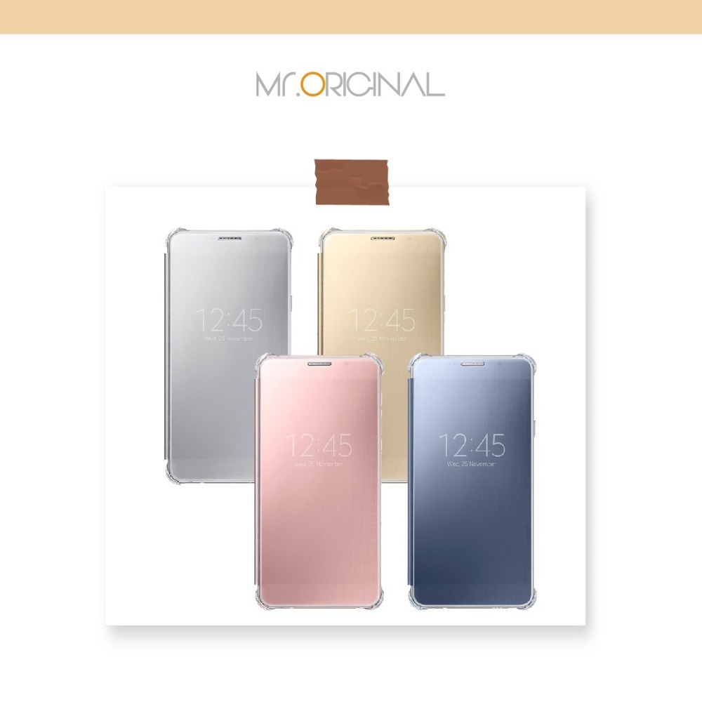 SAMSUNG GALAXY A7 (2016 年新版) Clear View 原廠全透視感應皮套 (盒裝)-細節圖7