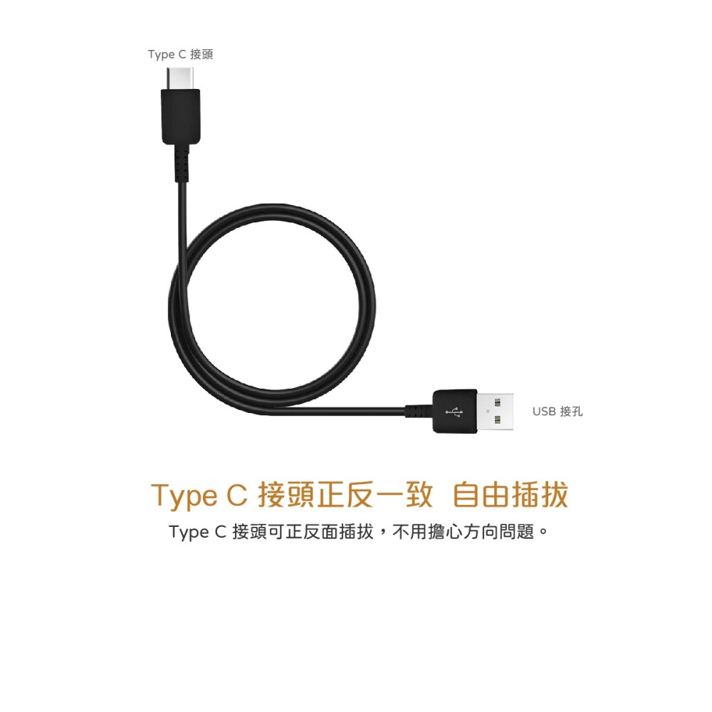 SAMSUNG for S24&S23系列 原廠Type C傳輸線【2Pack,1.5M新款黑】DG930-細節圖10