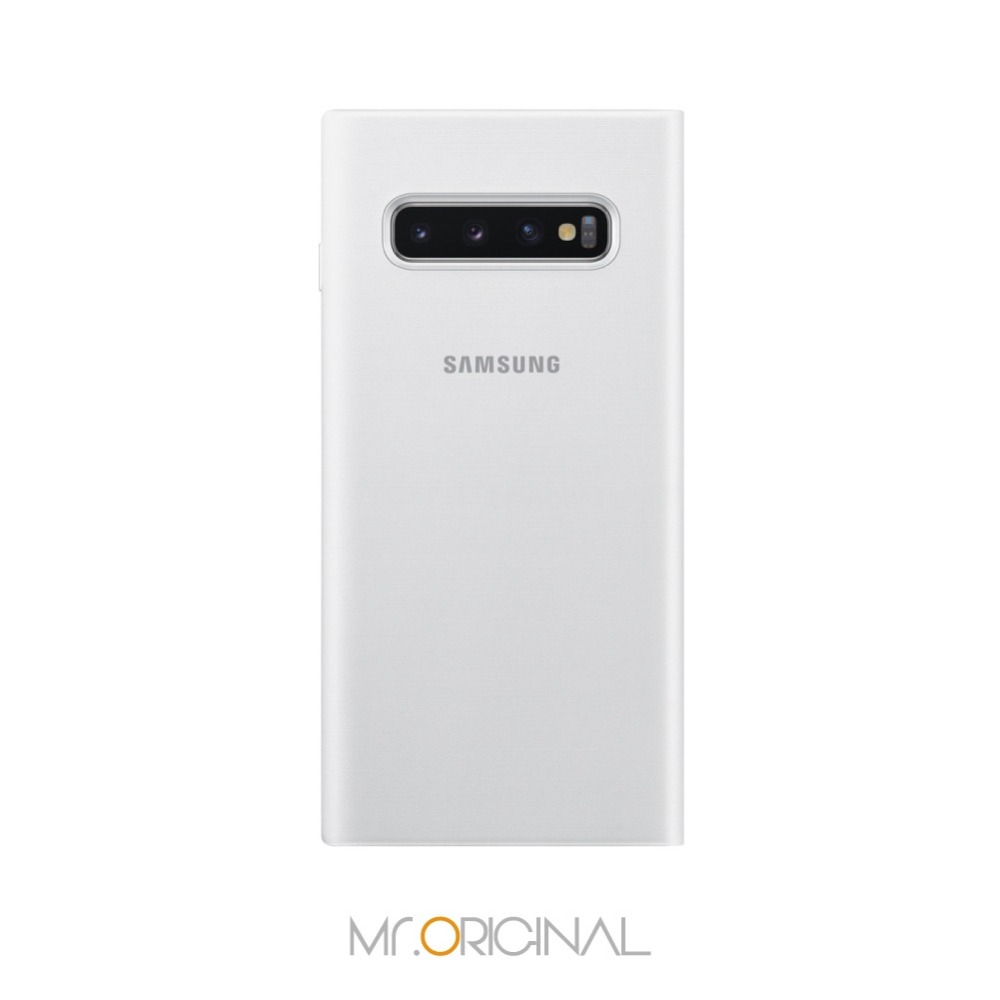 SAMSUNG Galaxy S10 LED 原廠皮革翻頁式皮套 (再送原廠S10智能背蓋)-細節圖5