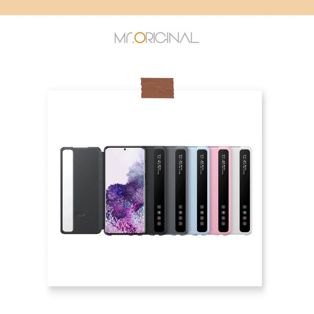 SAMSUNG Galaxy S20+ Clear View 原廠透視感應皮套 (台灣公司貨)-細節圖7