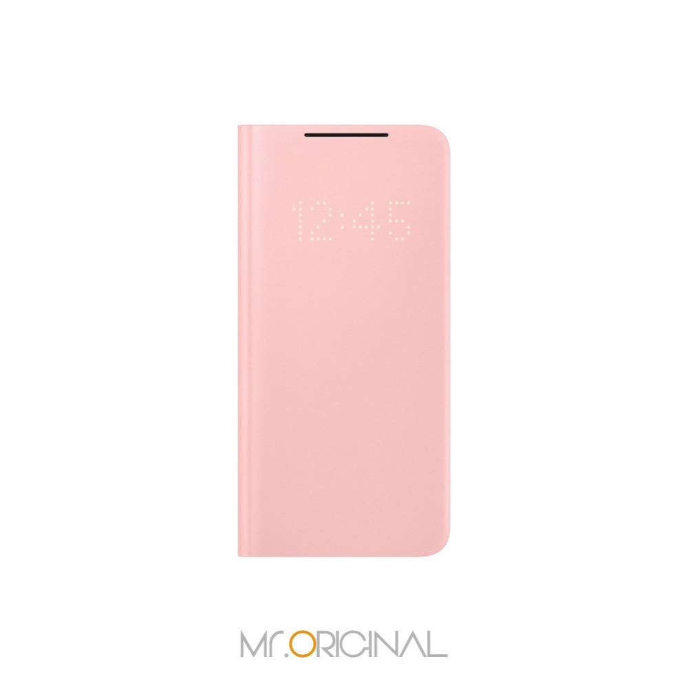 SAMSUNG Galaxy S21 5G 原廠LED皮革翻頁式皮套(台灣公司貨)-細節圖5