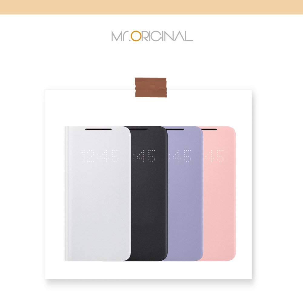 SAMSUNG Galaxy S21 5G 原廠LED皮革翻頁式皮套(台灣公司貨)-細節圖6