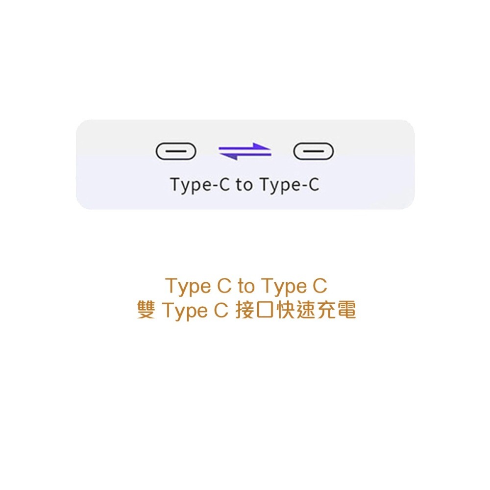 SAMSUNG 原廠盒裝 Z Fold7 Filp7系列 雙 Type-C 充電線 - 黑【3A,1m】EP-DA705-細節圖9