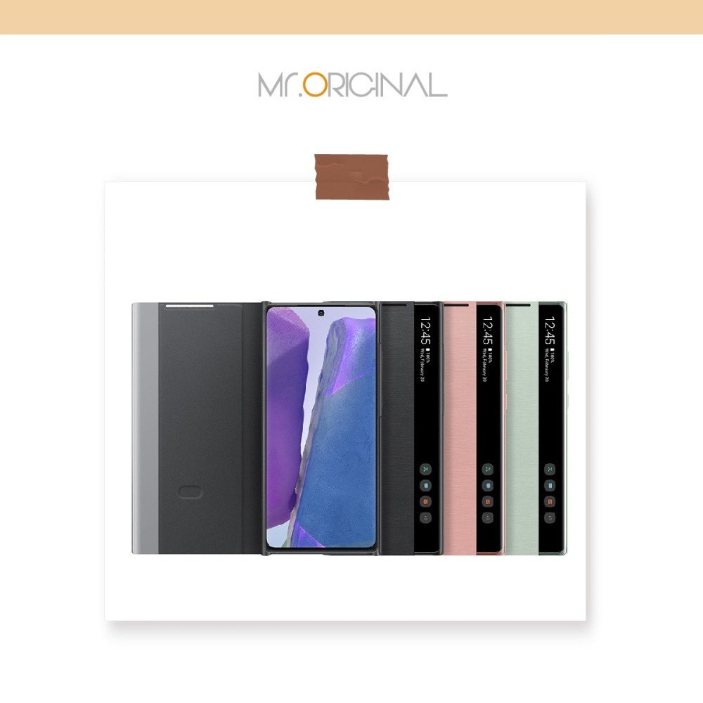 SAMSUNG Galaxy Note20 原廠全透視感應皮套 (原廠盒裝)-細節圖5