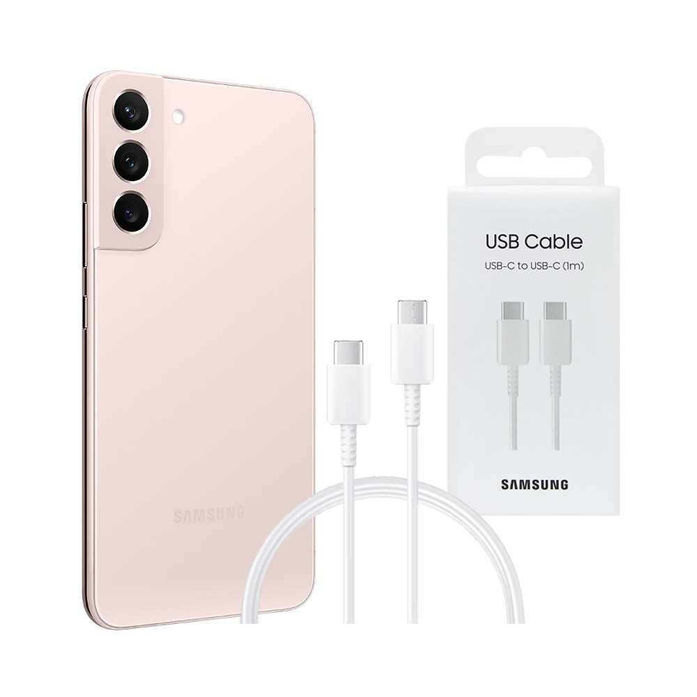 SAMSUNG 原廠盒裝 S25 S24系列 雙 Type-C 充電線 - 白【3A,1m】EP-DA705-細節圖2