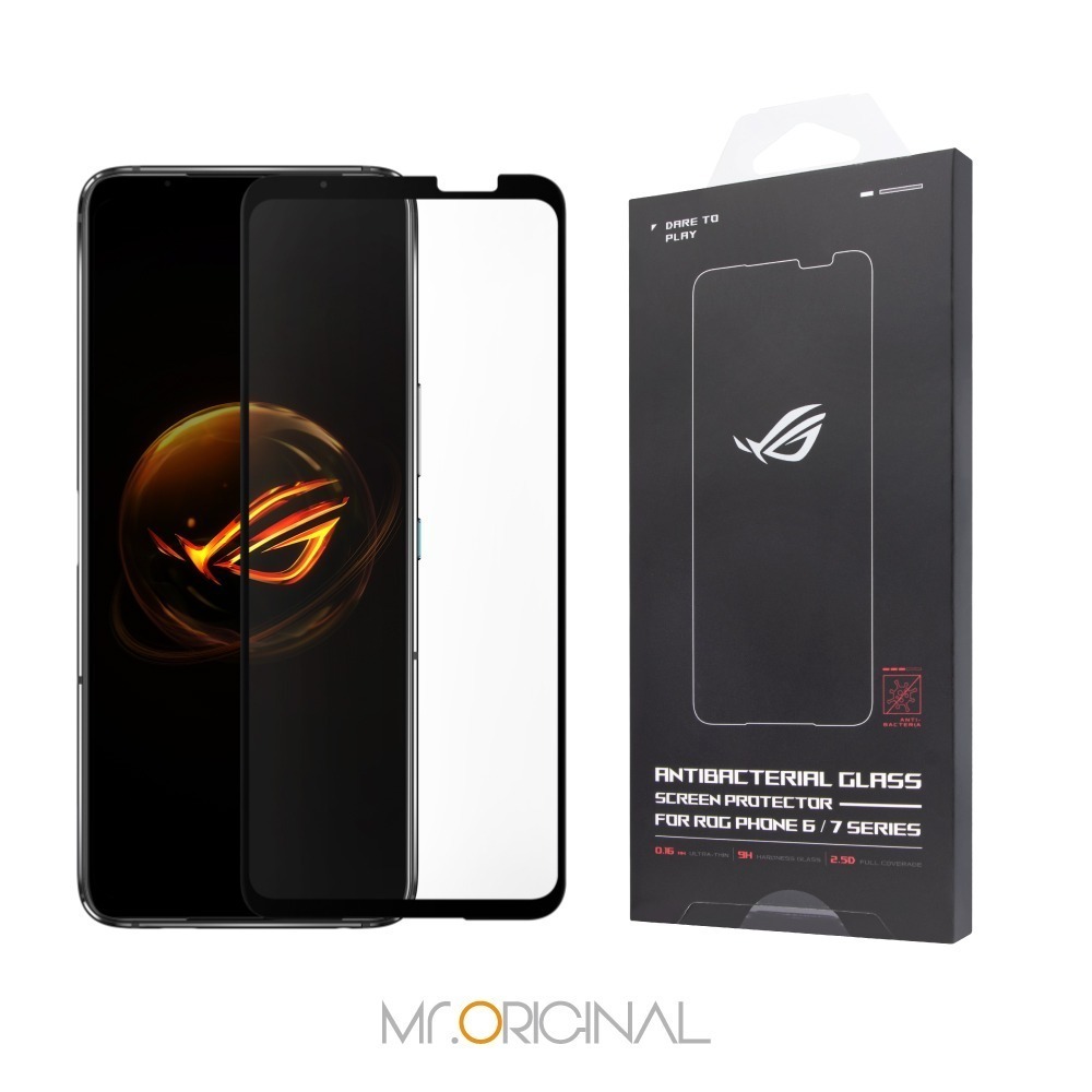 ASUS原廠 ROG Phone 8/8 Pro、ROG 7/6系列抗菌玻璃保護貼(公司貨)AY2402/AY2302-細節圖2