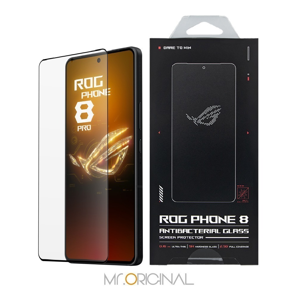 ASUS 台灣原廠盒裝 ROG Phone 8 / 7 / 6系列 & Zenfone 11 Ultra 抗菌玻璃保護貼-細節圖6