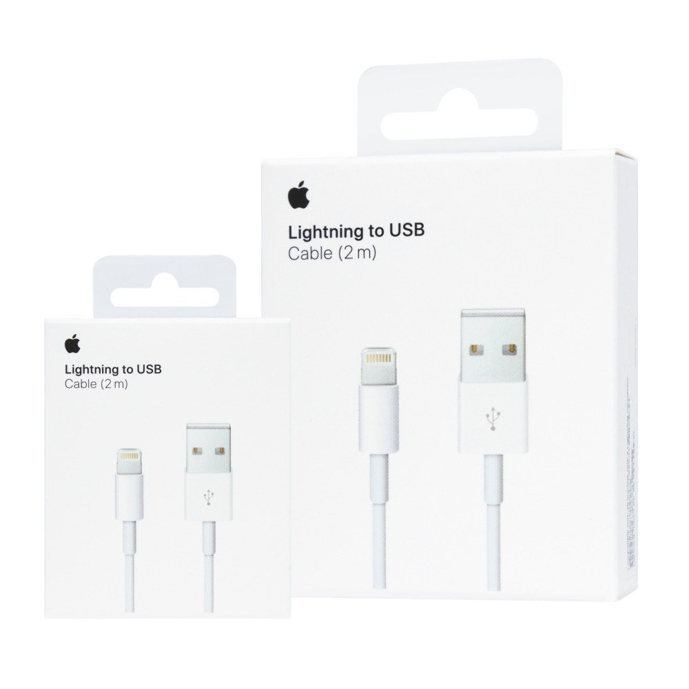 Apple 台灣原廠盒裝 Lightning 對 USB 連接線-2M【A1510】適用iPhone/iPad-細節圖2