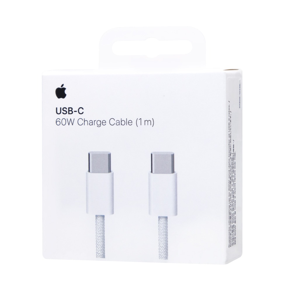 Apple 台灣原廠盒裝 60/W USB-C 編織充電連接線-1M【A2795】適用iPhone/iPad-細節圖2