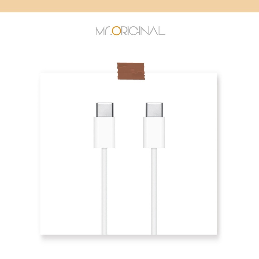 【APPLE適用】USB-C to USB-C 充電連接線 - 1M (適用iPad Pro iPad Air)-細節圖4