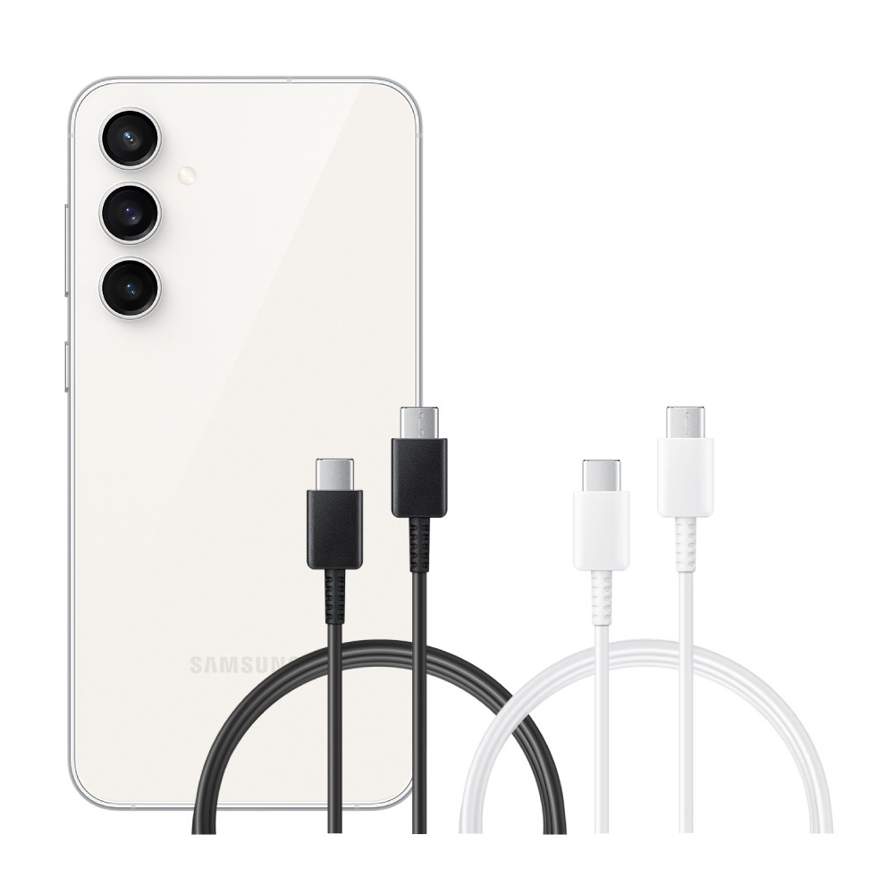 SAMSUNG 三星製造 S25 S24系列適用 雙Type-C 快充充電線 / 袋裝-細節圖2