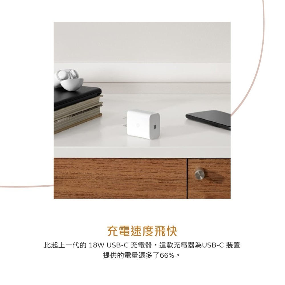 Google 台灣原廠盒裝 30W USB-C 充電器 - 白色-細節圖7