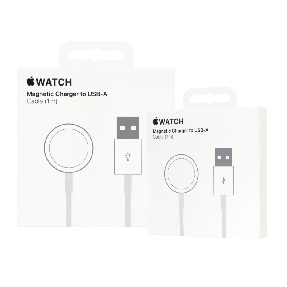 Apple 台灣原廠盒裝 Watch 磁性充電 USB-A 連接線-1M【A2255】適用Apple Watch系列-細節圖2