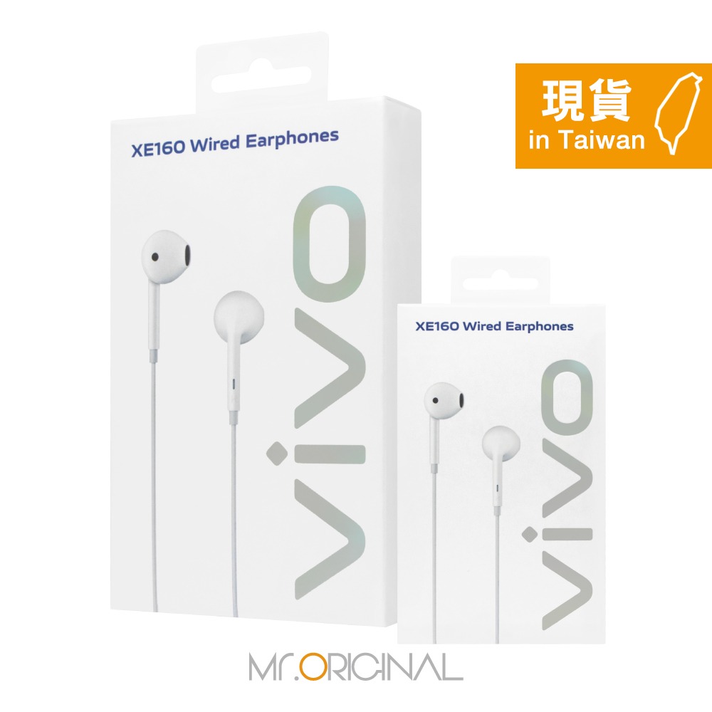 VIVO 半入耳式 線控耳機 - 白色【Type-C接口 / 原廠盒裝】XE160-細節圖3