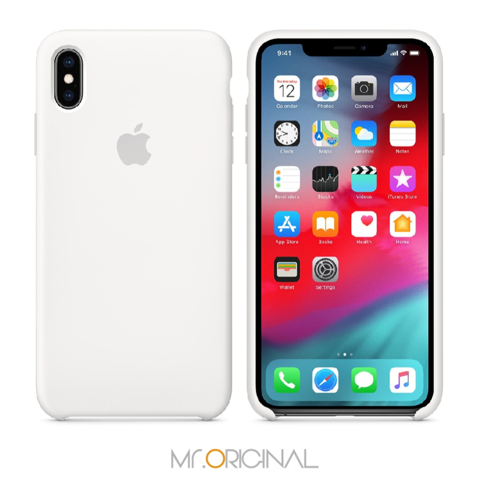 Apple原廠 iPhone Xs Max 適用 Silicone case 矽膠保護套 (公司貨)-細節圖2