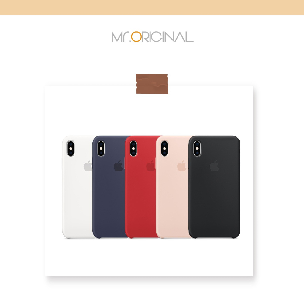 Apple原廠 iPhone Xs Max 適用 Silicone case 矽膠保護套 (公司貨)-細節圖7